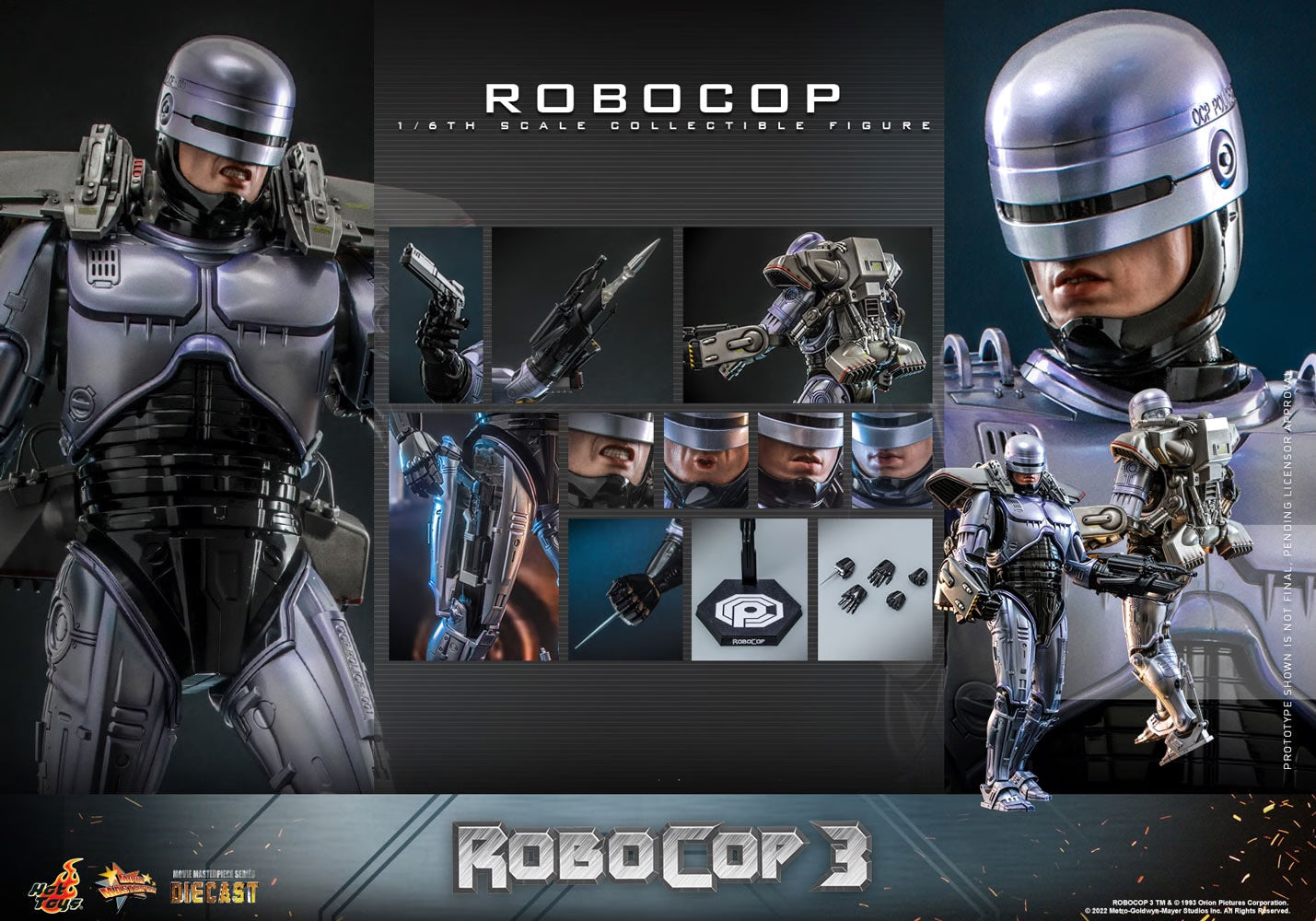 Robocop 1/6 - Robocop 3 Hot Toys