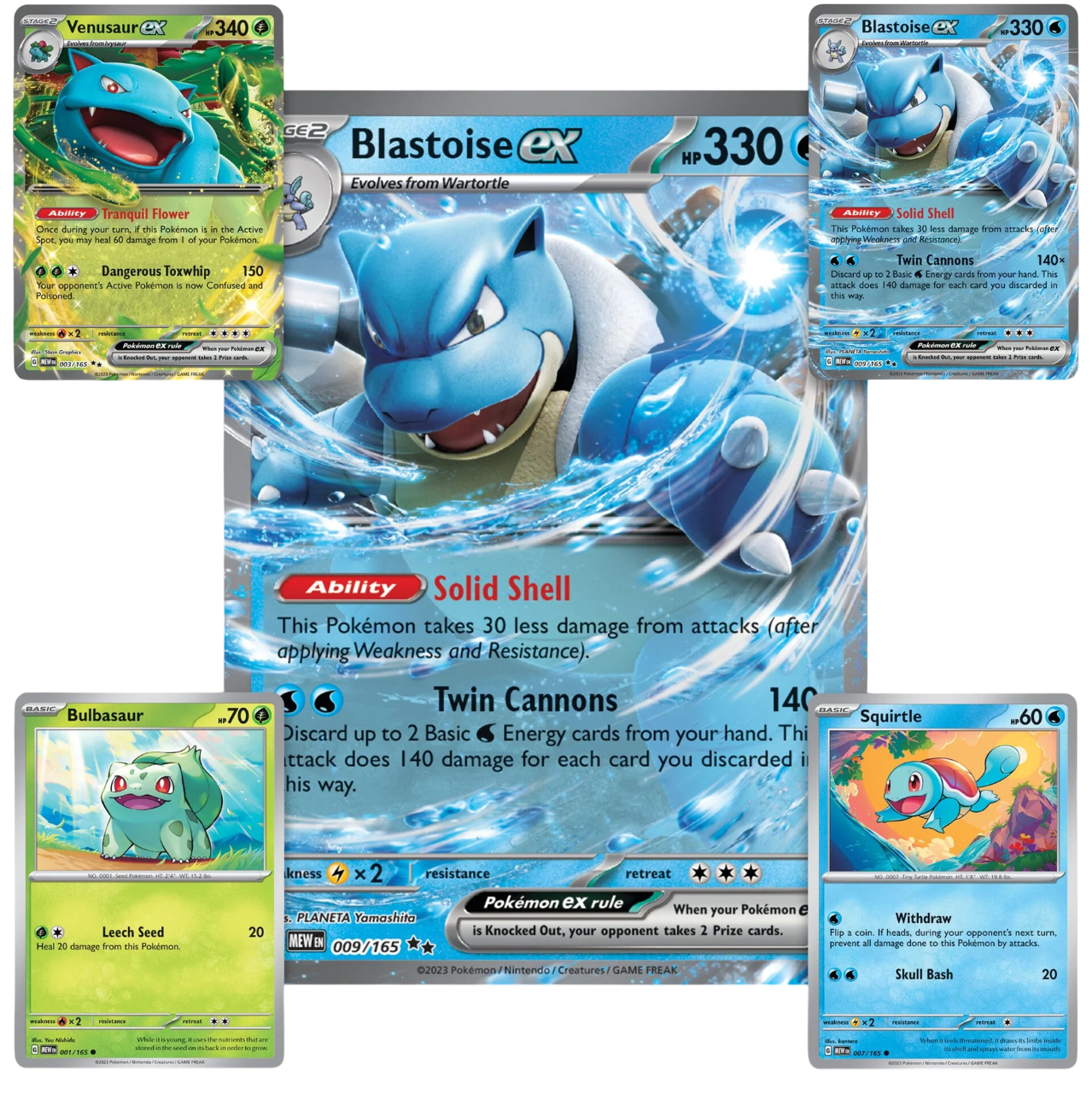 Blooming Waters Premium Collection (Ingles) - Scarlet & Violet 151: Pokemon TCG