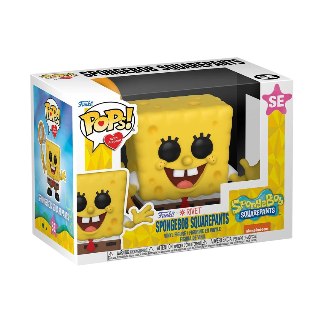 Bob Esponja SE (Rivet) - Funko Pop! With Purpose