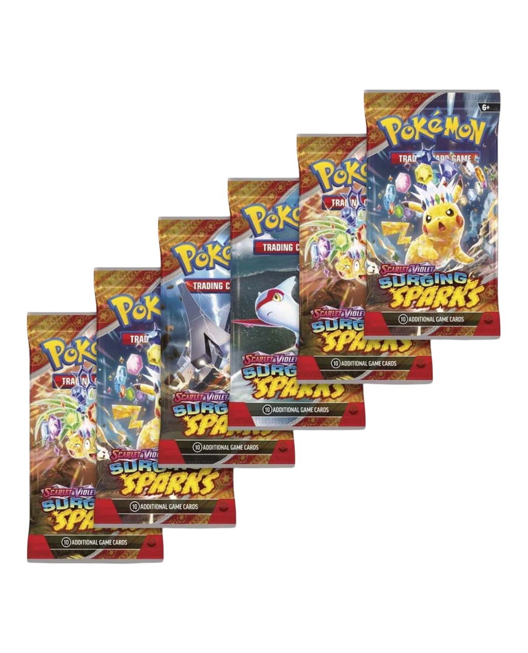 Surging Sparks Booster Bundle (Ingles) - Scarlet & Violet: Pokemon TCG