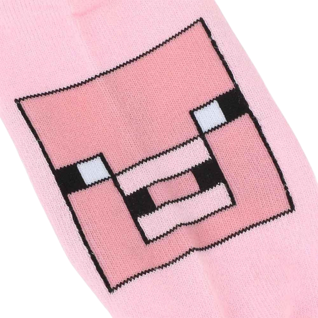 Minecraft Characters 5 Pair Ankle Socks - Minecraft Bioworld