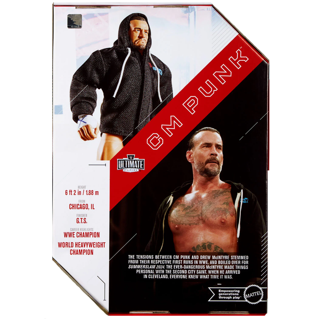 Cm Punk Ultimate Edition (Series 27) - Wwe Mattel