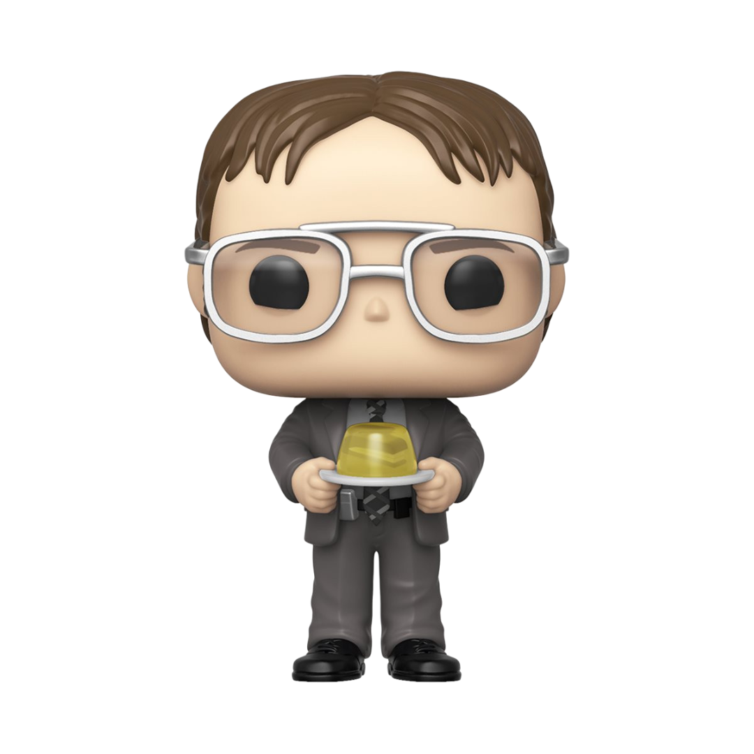 Dwight Schrute with Jello Stapler 1004 - The Office Funko Pop! Television