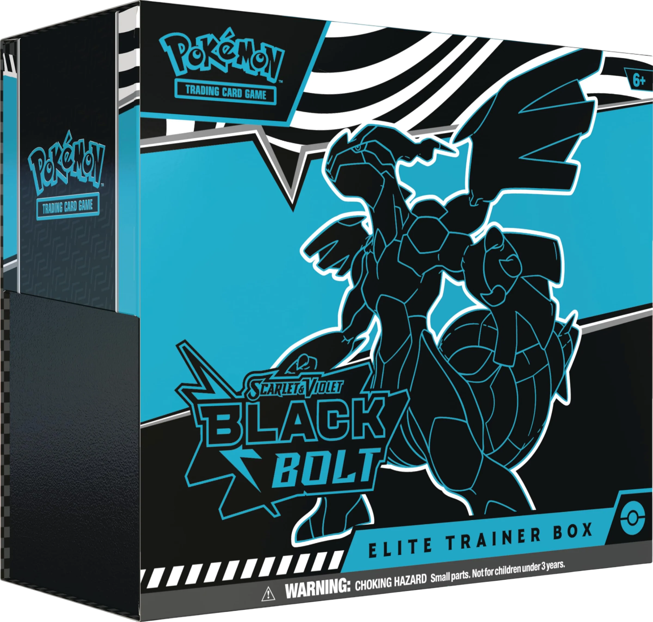 Black Bolt Elite Trainer Box Ingles (ETB) - Scarlet & Violet: Pokemon TCG