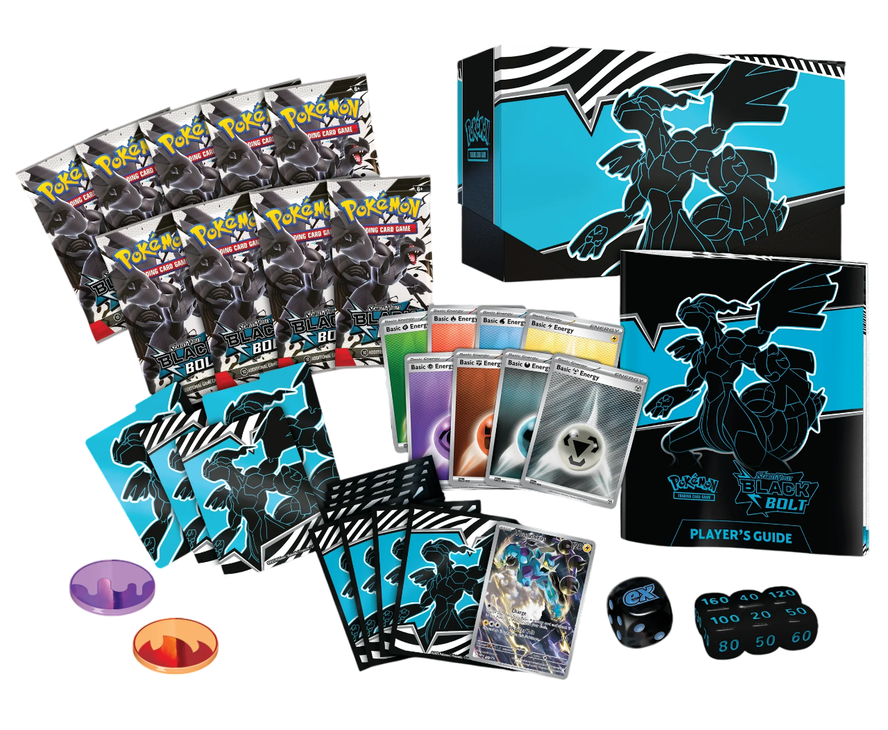 Black Bolt Elite Trainer Box Ingles (ETB) - Scarlet & Violet: Pokemon TCG