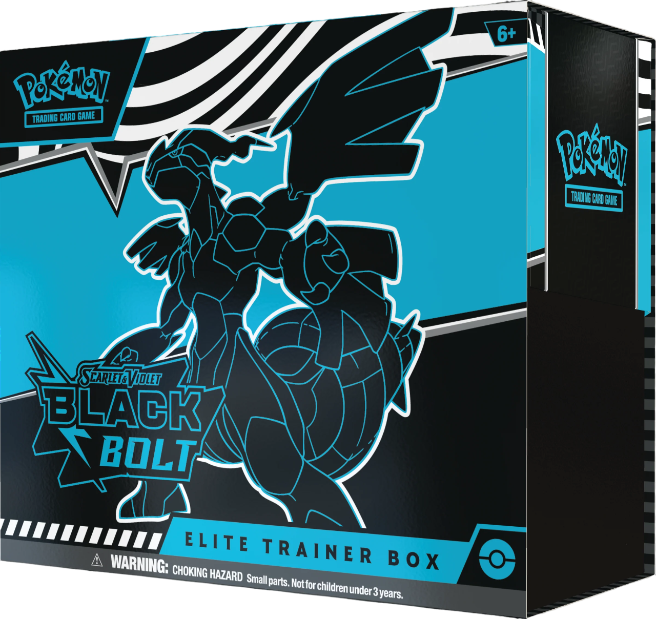 Black Bolt Elite Trainer Box Ingles (ETB) - Scarlet & Violet: Pokemon TCG