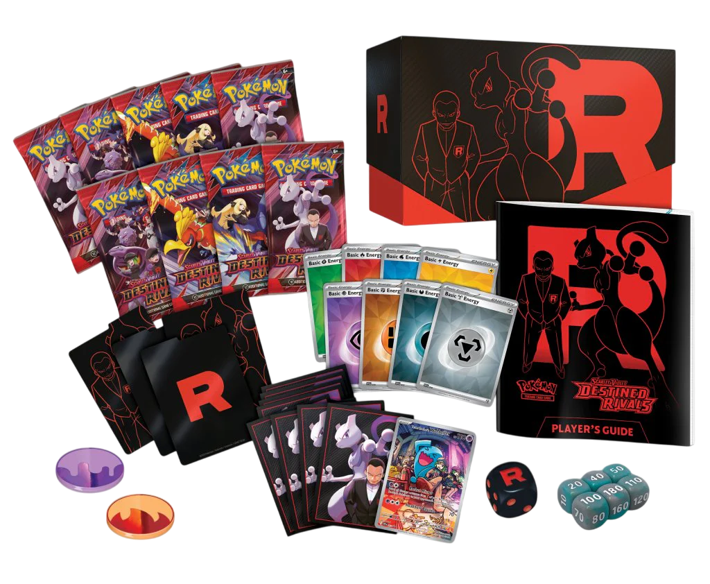 Destined Rivals Elite Trainer Box Ingles (ETB) - Scarlet & Violet: Pokemon TCG