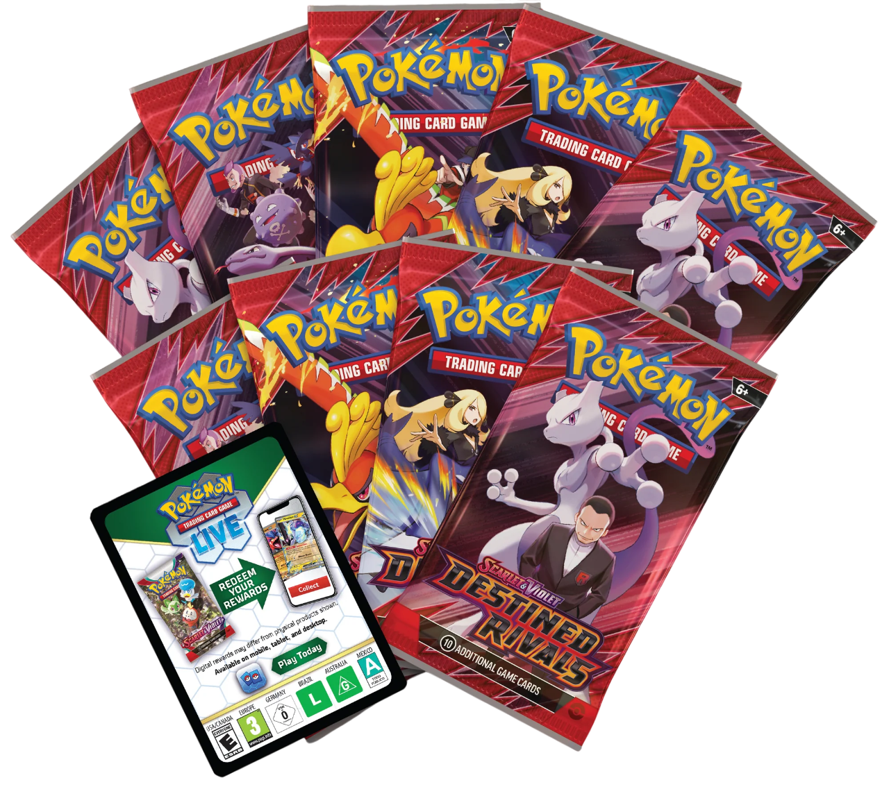 Destined Rivals Elite Trainer Box Ingles (ETB) - Scarlet & Violet: Pokemon TCG