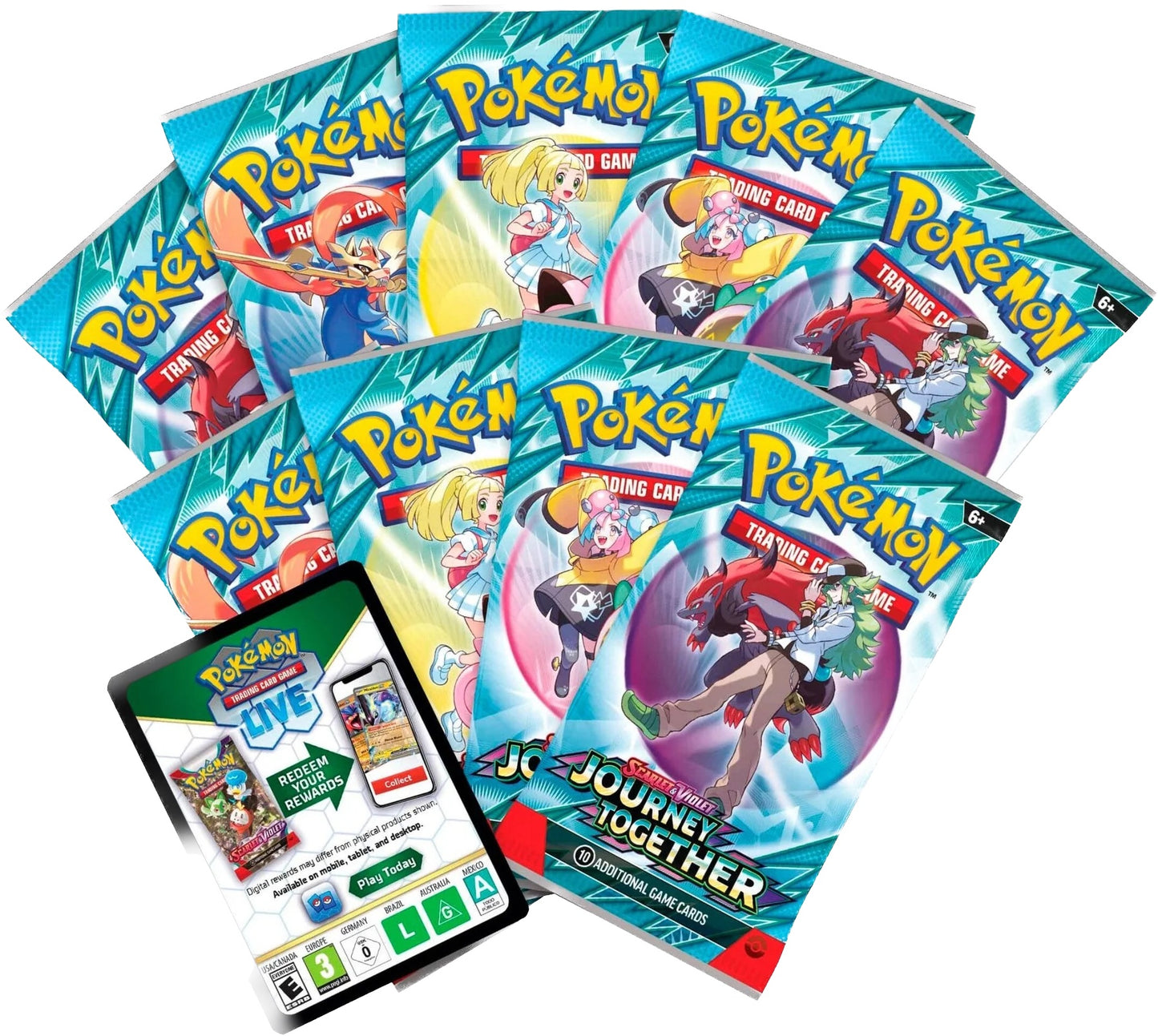 Jorney Together Elite Trainer Box Ingles (ETB) - Scarlet & Violet: Pokemon TCG