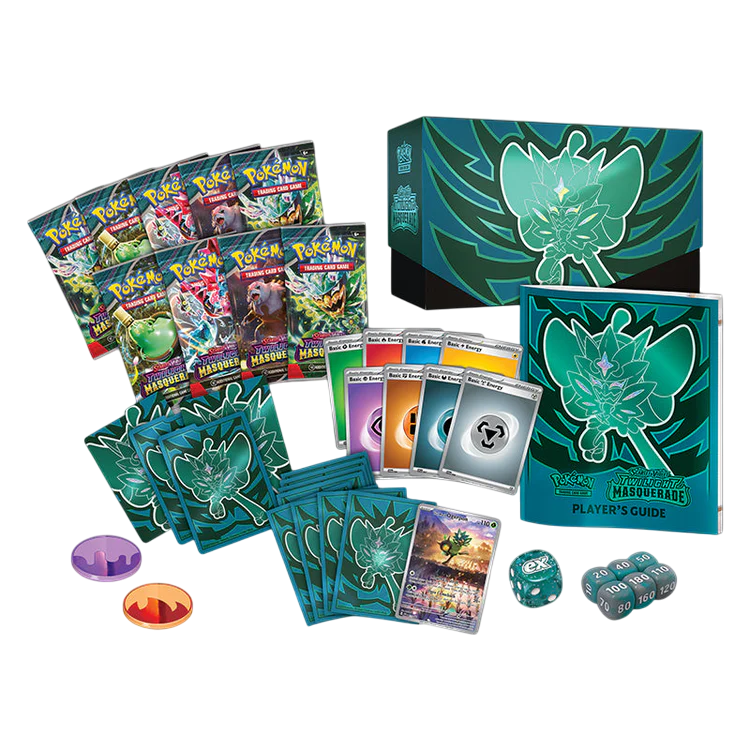 Twilight Masquerade Elite Trainer Box Ingles (ETB) - Scarlet & Violet: Pokemon TCG