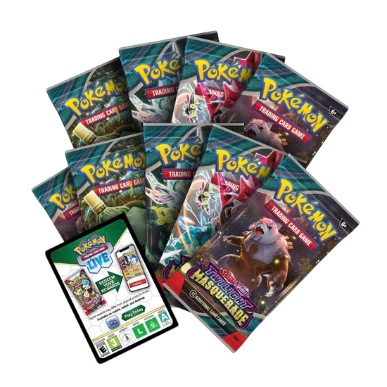 Twilight Masquerade Elite Trainer Box Ingles (ETB) - Scarlet & Violet: Pokemon TCG