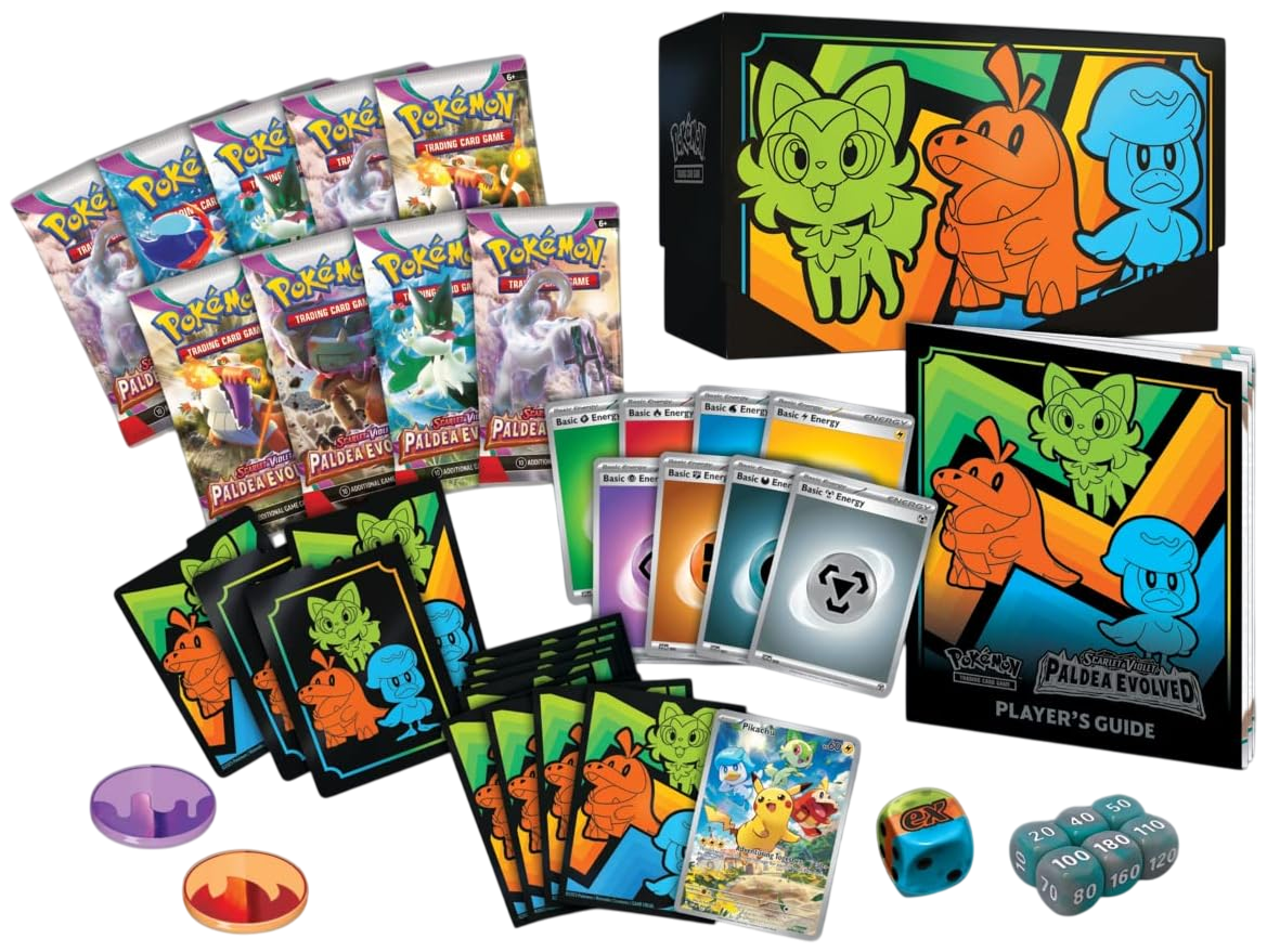 Paldea Evolved Elite Trainer Box Ingles (ETB) - Scarlet & Violet: Pokemon TCG
