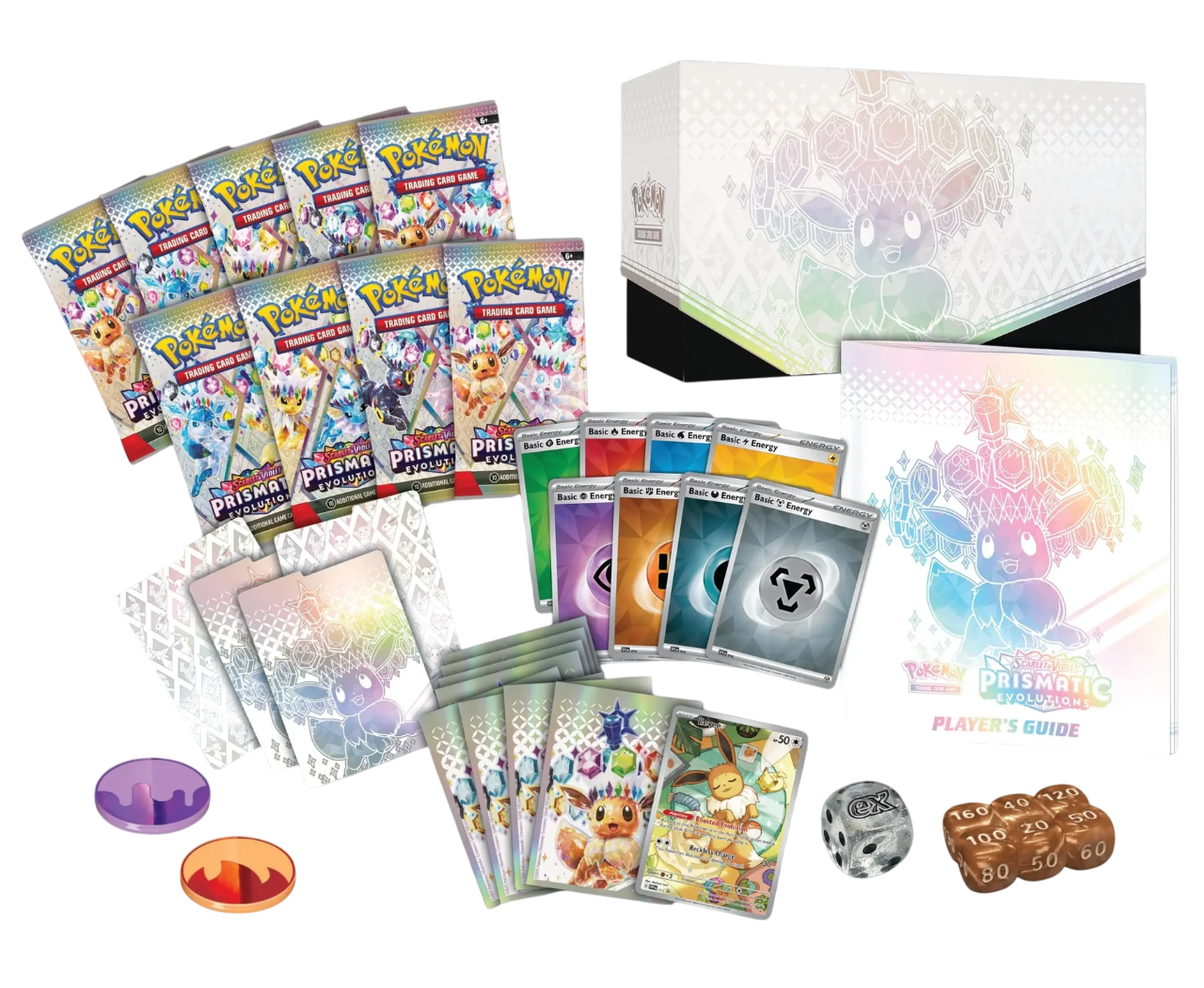 Prismatic Evolutions Elite Trainer Box Ingles (ETB) - Scarlet & Violet: Pokemon TCG