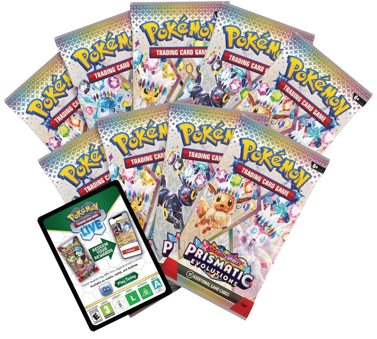 Prismatic Evolutions Elite Trainer Box Ingles (ETB) - Scarlet & Violet: Pokemon TCG