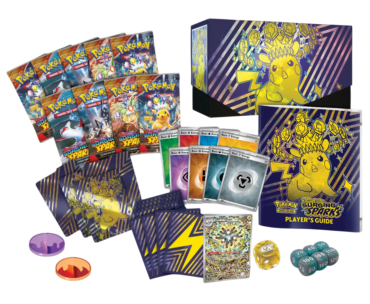 Surging Sparks Elite Trainer Box Ingles (ETB) - Scarlet & Violet: Pokemon TCG