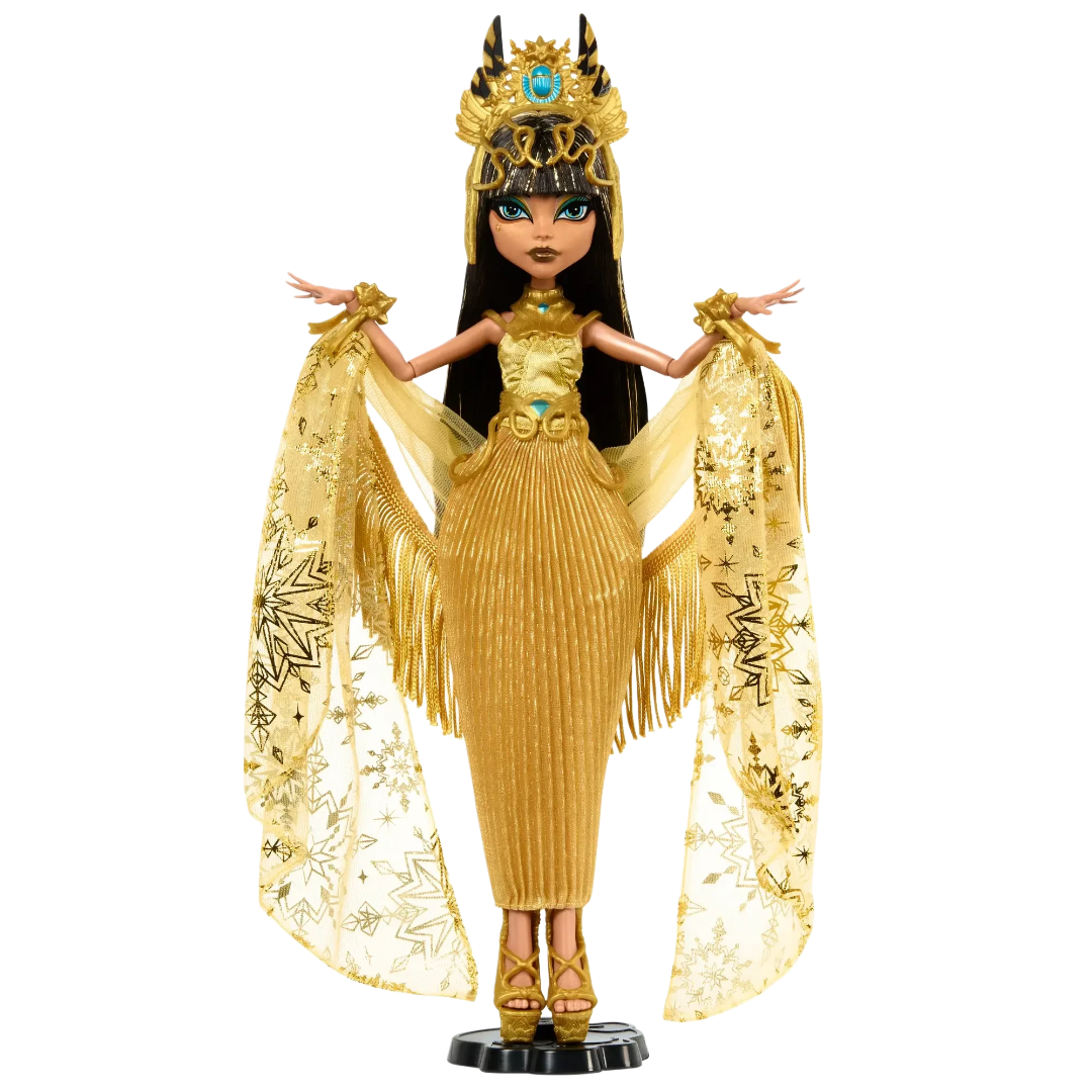Howliday Cleo De Nile Doll (Winder Edition) - Monster High Mattel Creations