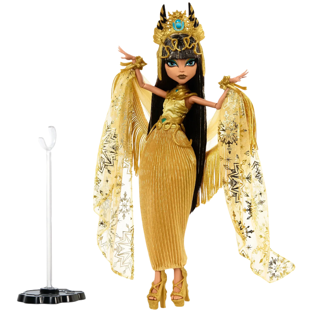 Howliday Cleo De Nile Doll (Winder Edition) - Monster High Mattel Creations