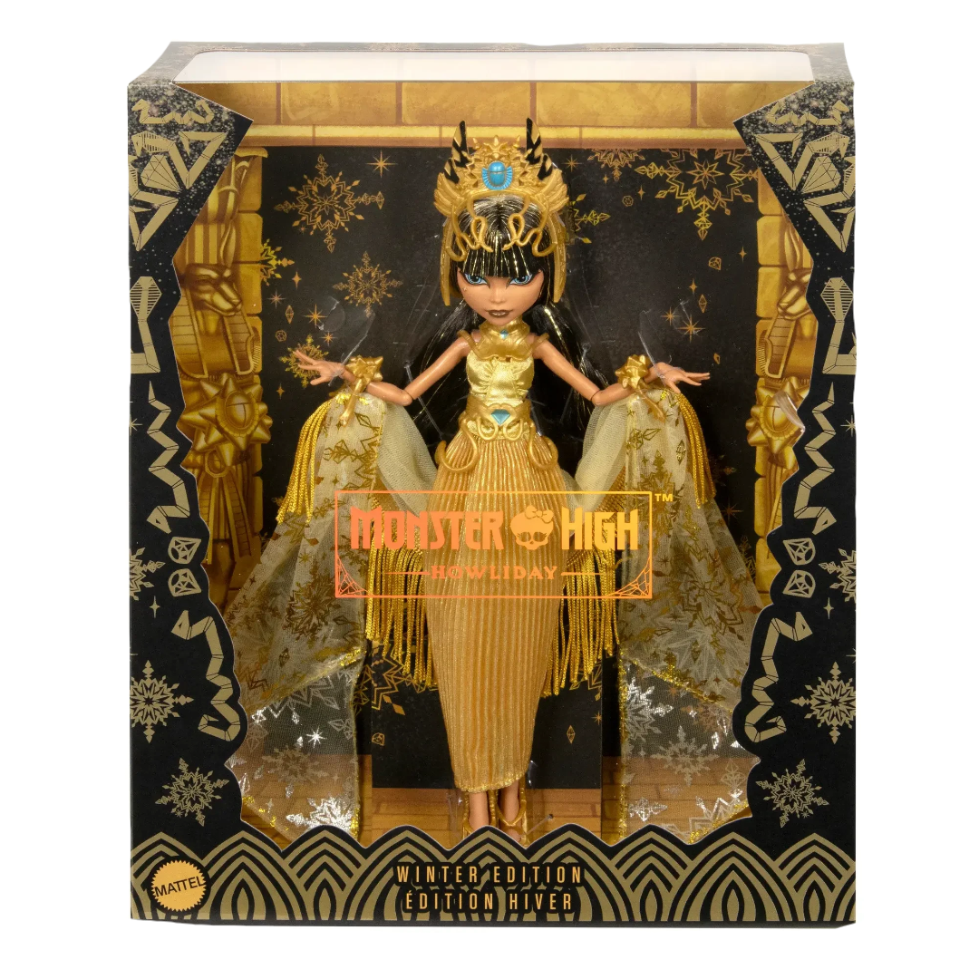Howliday Cleo De Nile Doll (Winder Edition) - Monster High Mattel Creations