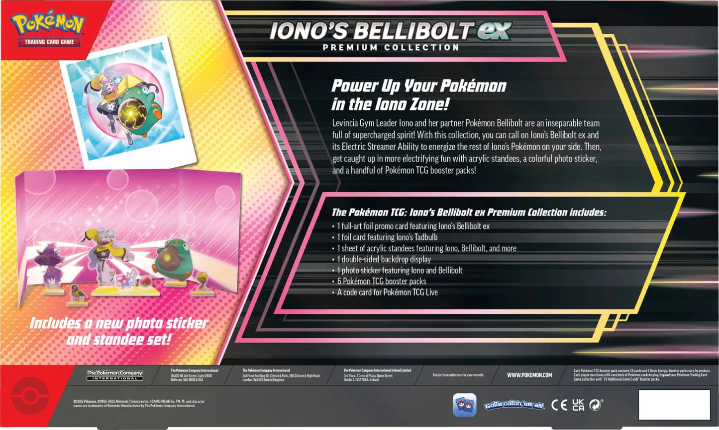Iono's Bellibolt EX - Pokemon TCG