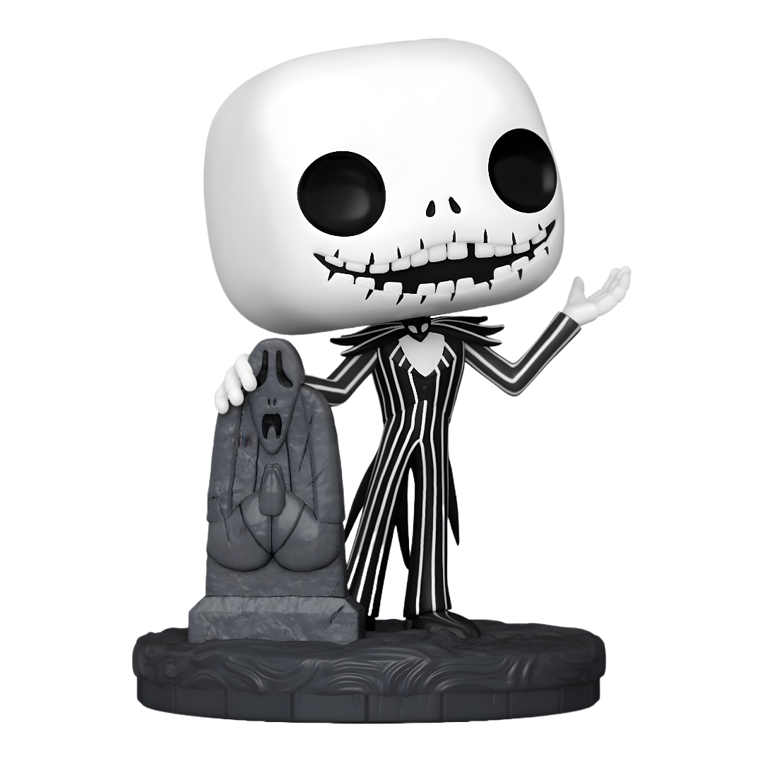 Jack Skellington con Tumba 1355 - The Nightmare Before Christmas: 30th Anniversary Funko Pop!