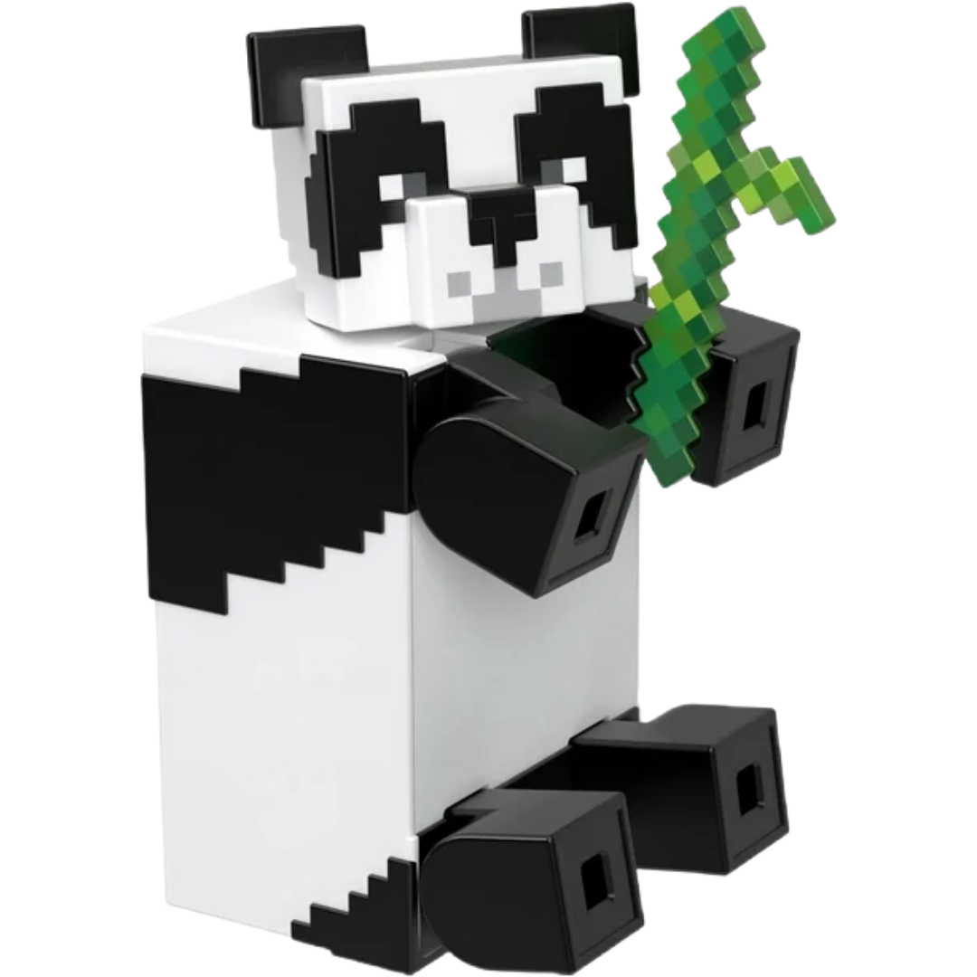 Cartografo de la Jungla y Oso Panda - Minecraft Mattel