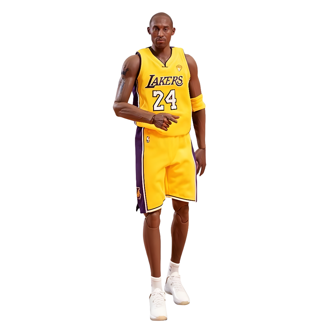 Kobe Bryant 24 Lakers フィギュア Kobe Bryant #24 1/6 - NBA Los Angeles Leakers Real Masterpiece