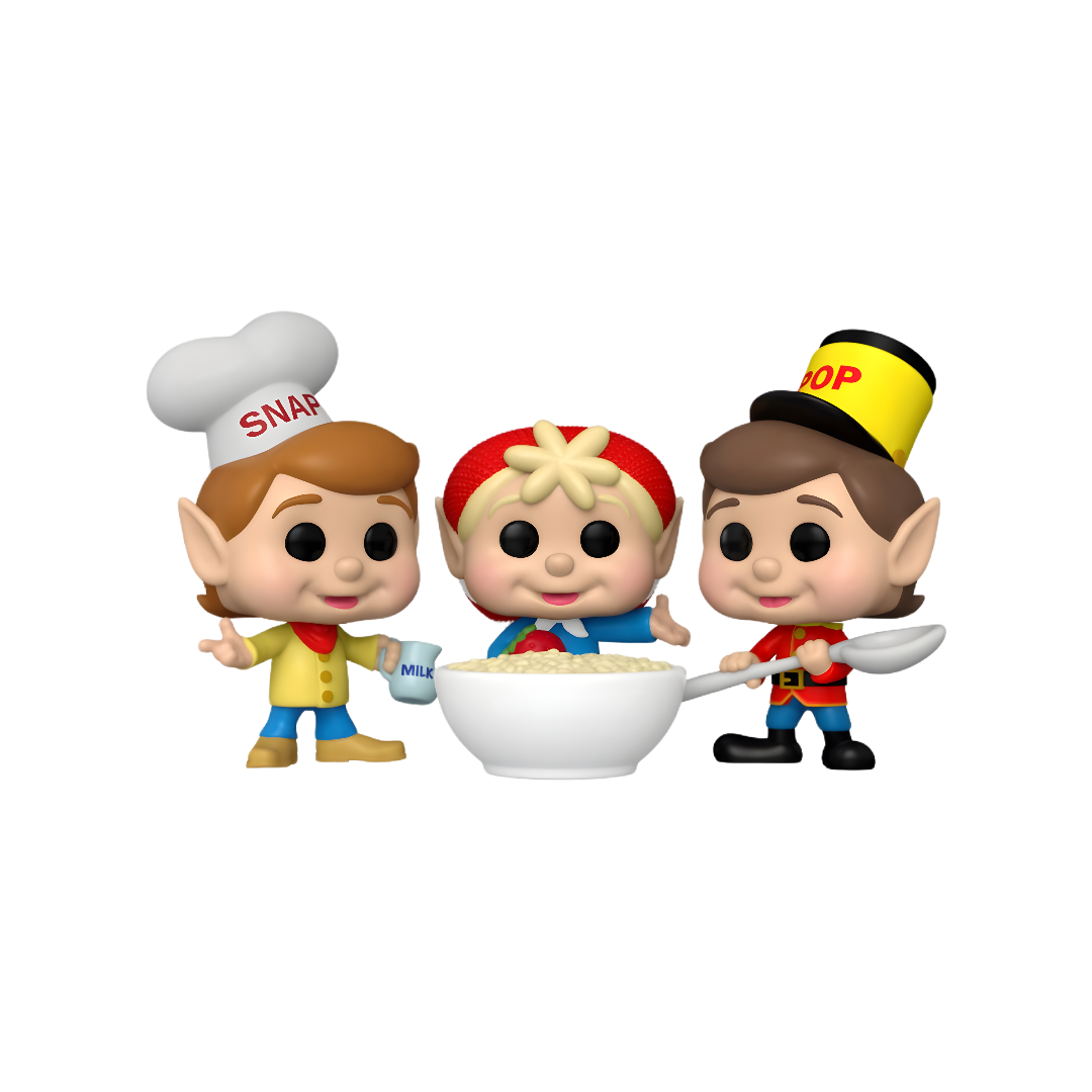 Kelloggs Rice Krispies Snap, Crackle and Pop 227 - Funko Pop! Moment