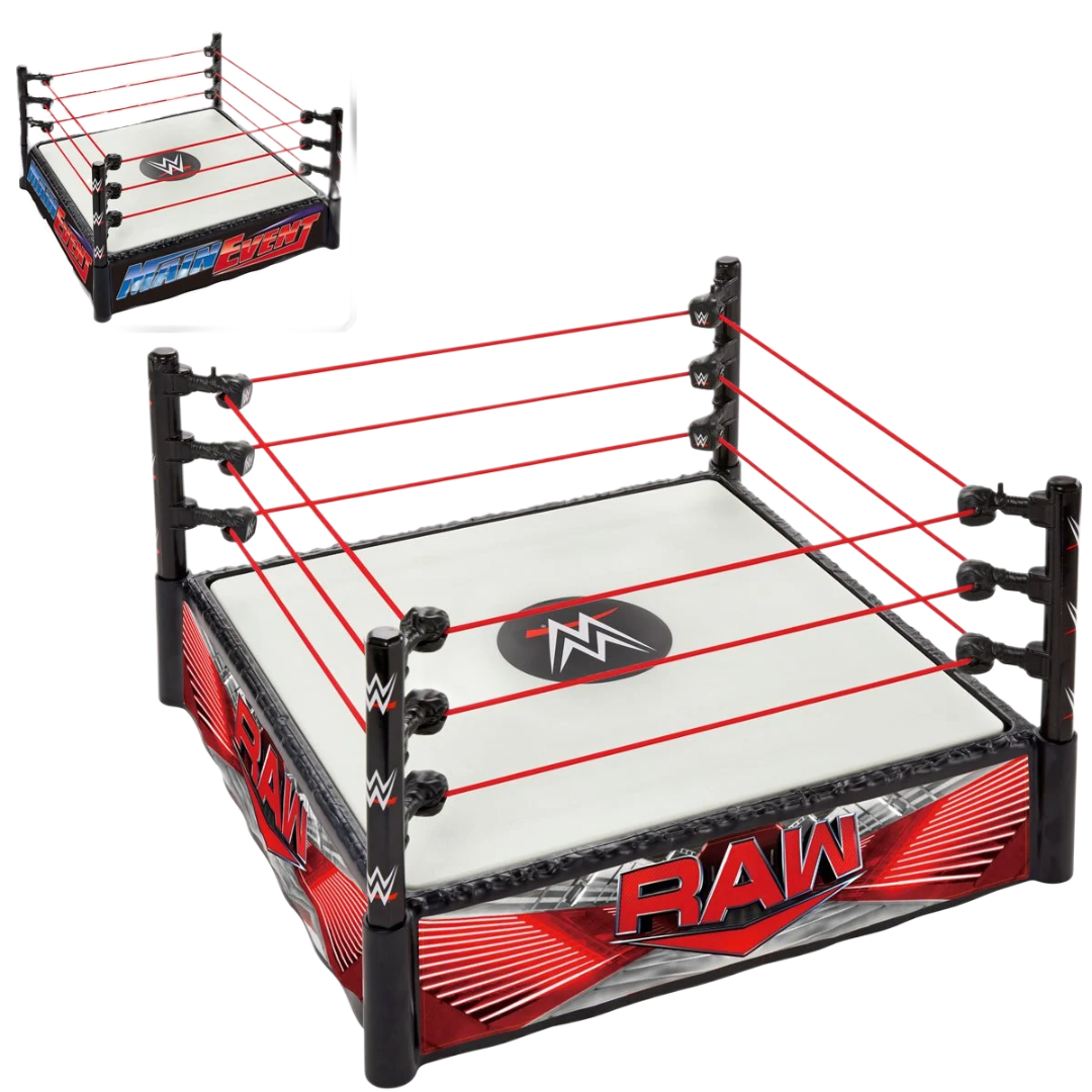 WWE Main Event PlaySet Ring - WWE Mattel
