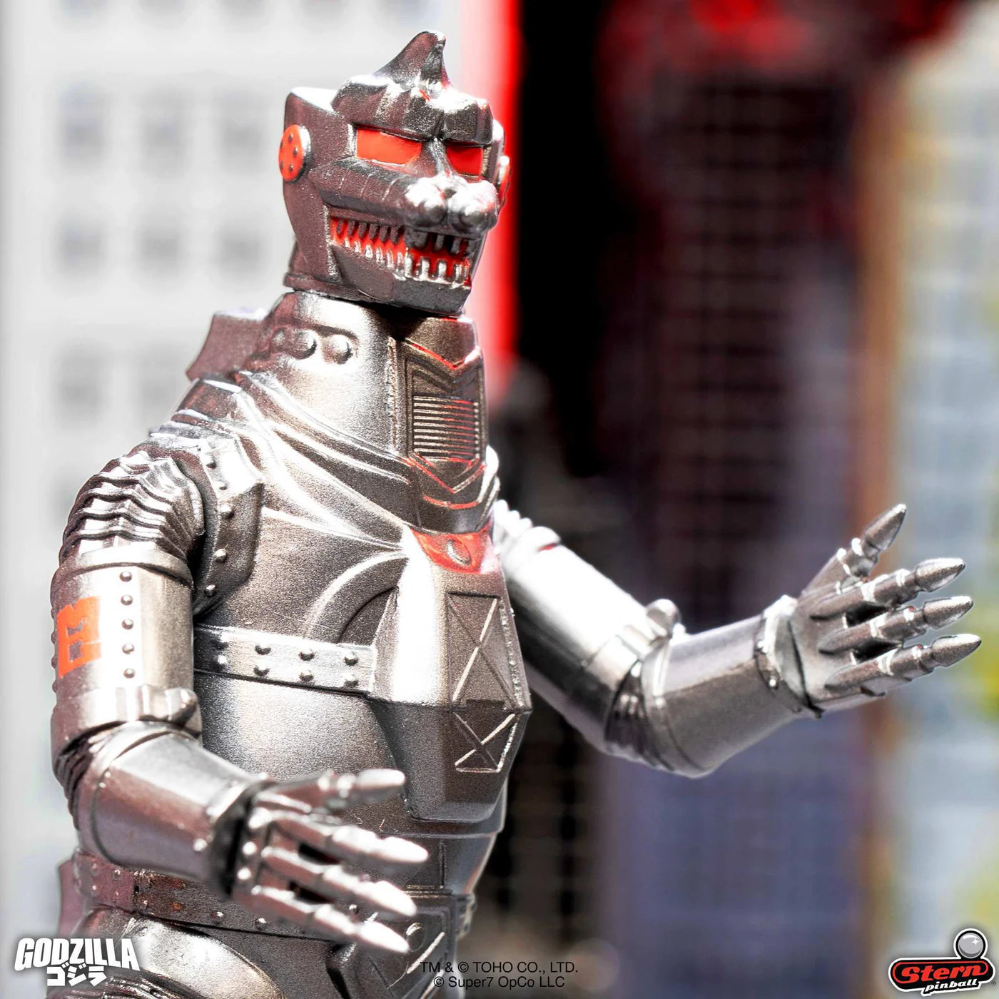 MechaGodzilla '74 (70th Stern Pinball) - Toho ReAction Super7 SDCC 2025