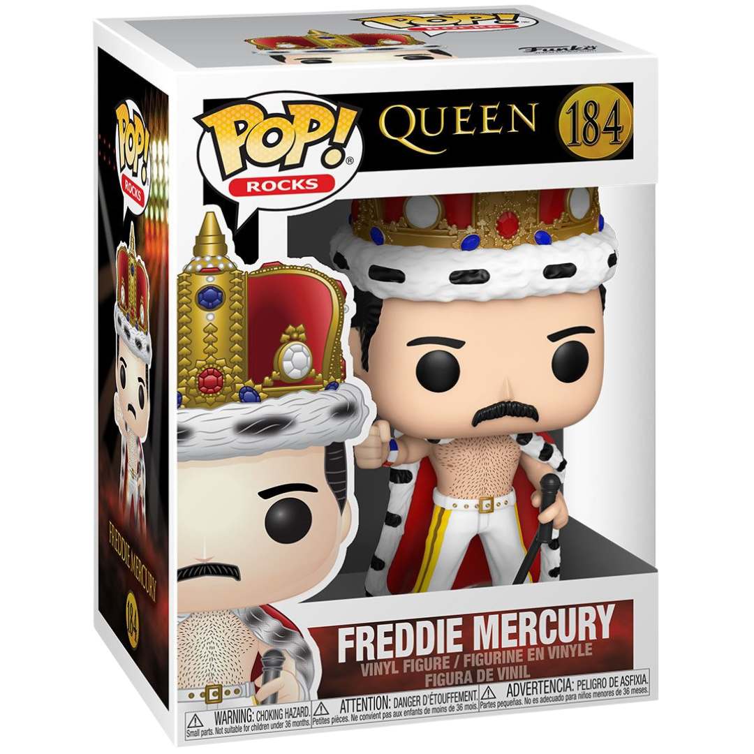 Freddie Mercury King 184 - Queen Funko Pop! Rocks