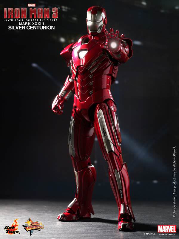 Silver Centurion Mark XXXIII 1/6 - Iron Man 3 Hot Toys