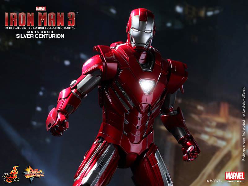 Silver Centurion Mark XXXIII 1/6 - Iron Man 3 Hot Toys