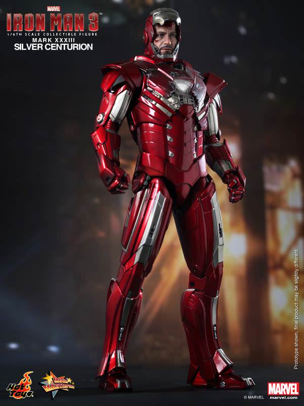 Silver Centurion Mark XXXIII 1/6 - Iron Man 3 Hot Toys