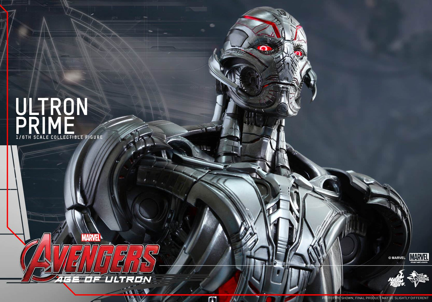 Ultron Prime 1/6 - Avengers: Age of Ultron Hot Toys