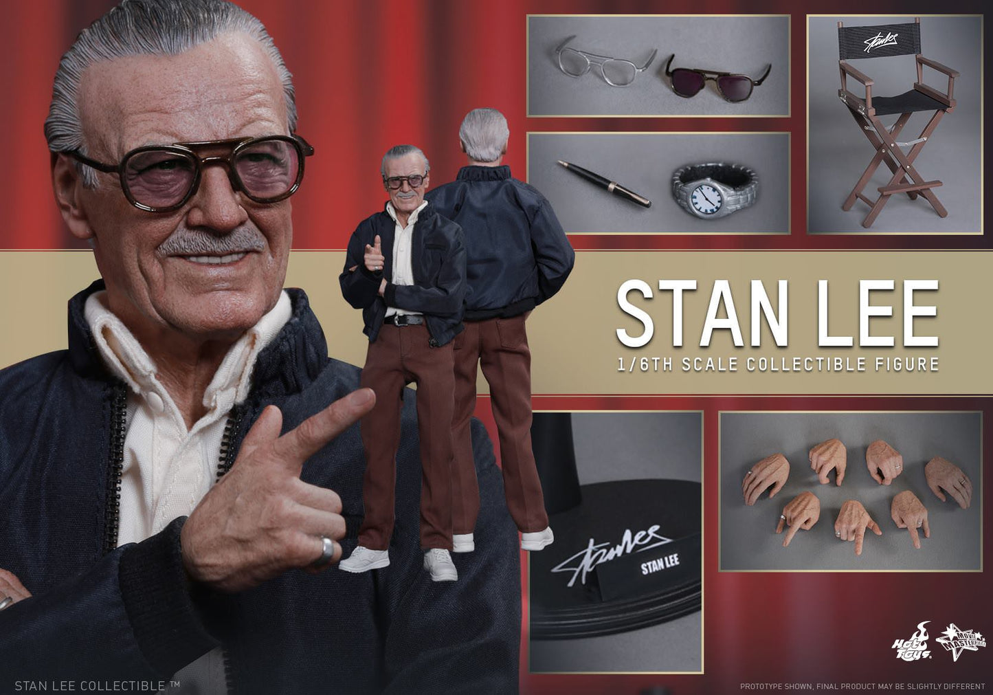 Stan Lee 1/6 - Marvel Comics Universe Hot Toys