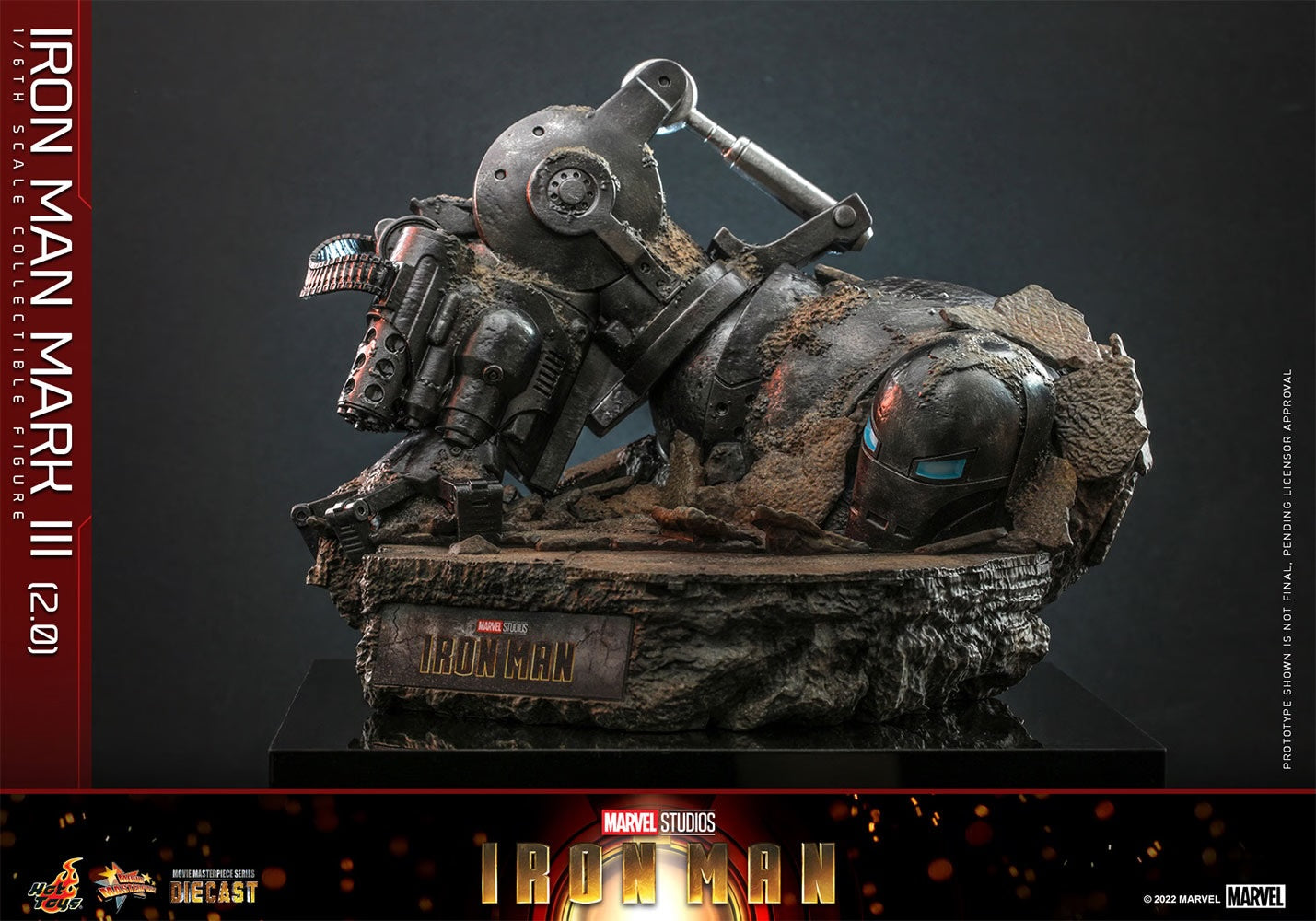 Iron Man Mark III (2.0) 1/6 Iron Man Hot Toys