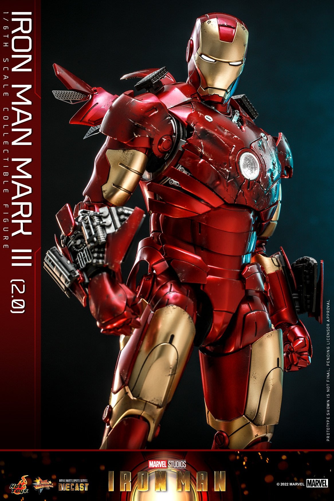 Iron Man Mark III (2.0) 1/6 Iron Man Hot Toys