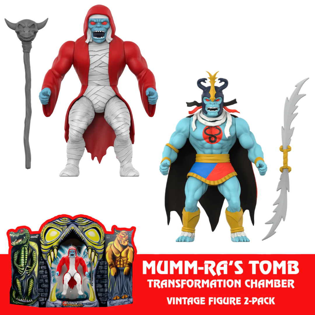 Mumm-Ra's Tomb (2-Pack) Vintage - Thundercats Super7 SDCC 2025