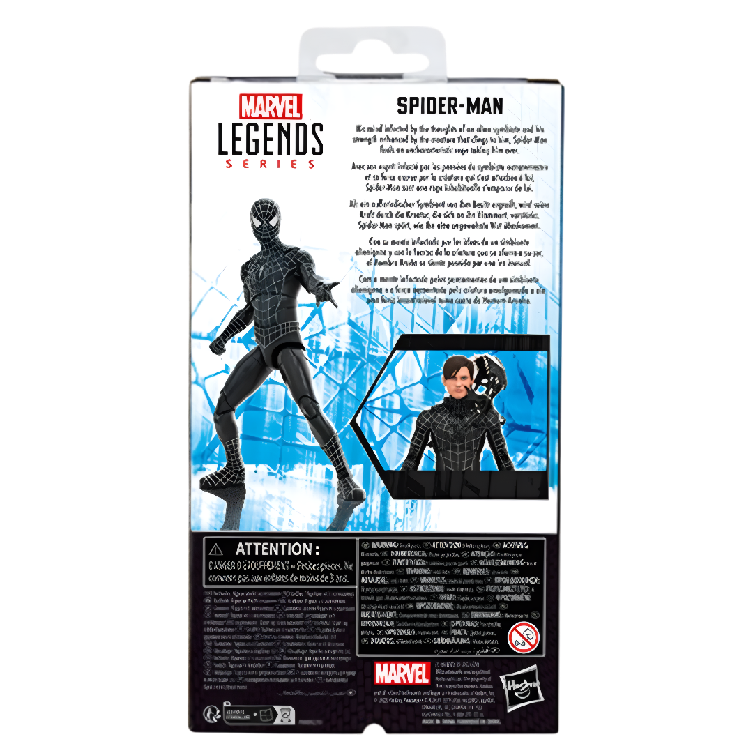 Spider-Man Black Suit - Spider-Man 3 Hasbro Marvel Legends Series