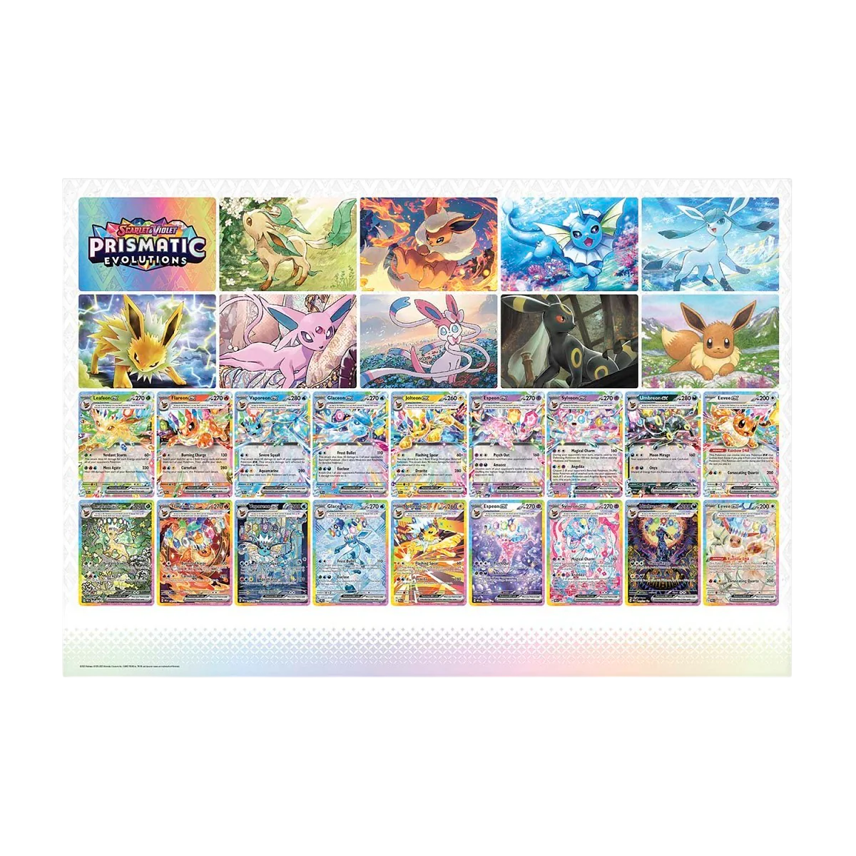 Prismatic Evolutions Poster Collection (Ingles) - Scarlet & Violet: Pokemon TCG