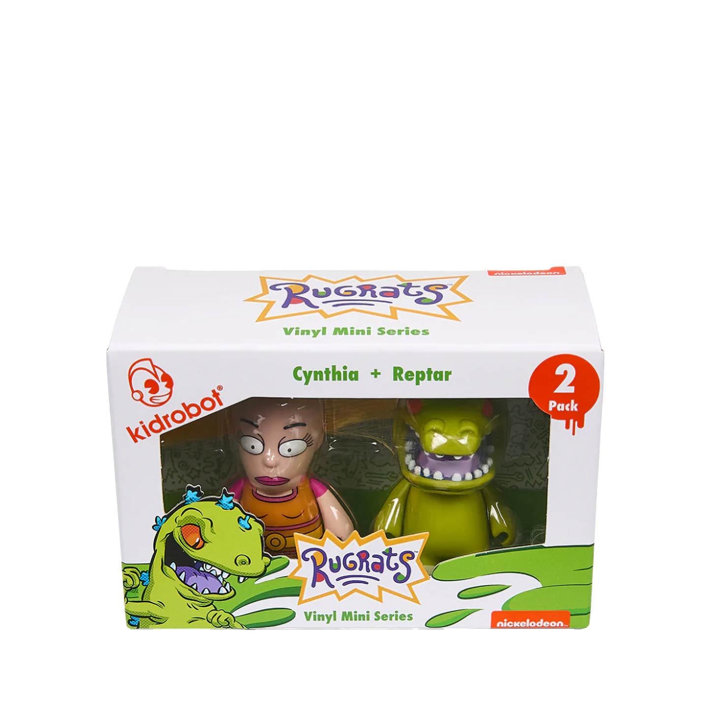 Reptar & Cynthia Vinyl Figures Pack - Rugrats Kidrobot