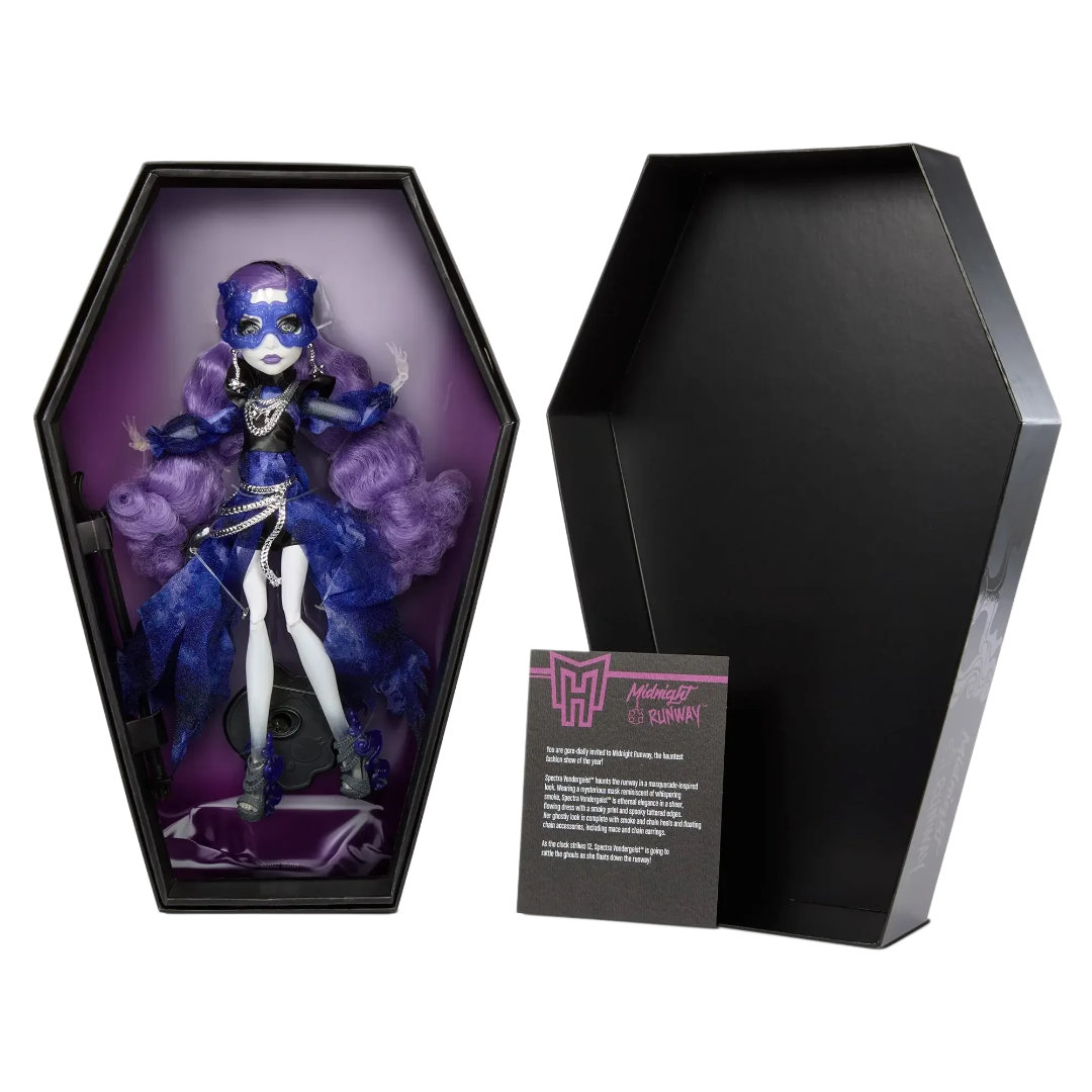 Spectra Vondergeist Doll - Monster High Haunt Couture: Midnight Runway Mattel Creations