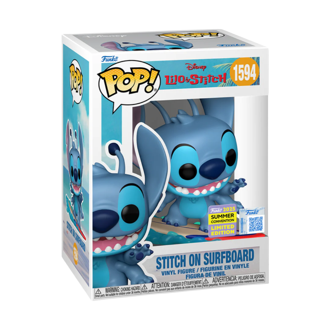 Stitch Surfboard 1594 (SDCC 2025) - Funko Pop! Lilo & Stitch