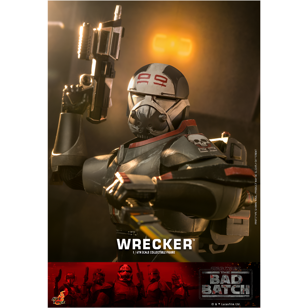 Wrecker 1/6 - Star Wars: The Bad Batch Hot Toys