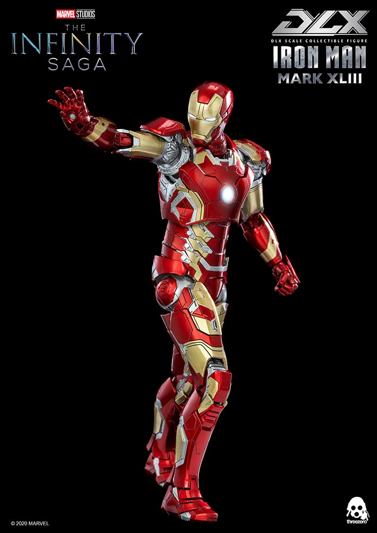 Iron Man Mark XLIII Deluxe 1/6 - Avengers: Age of Ultron Threezero