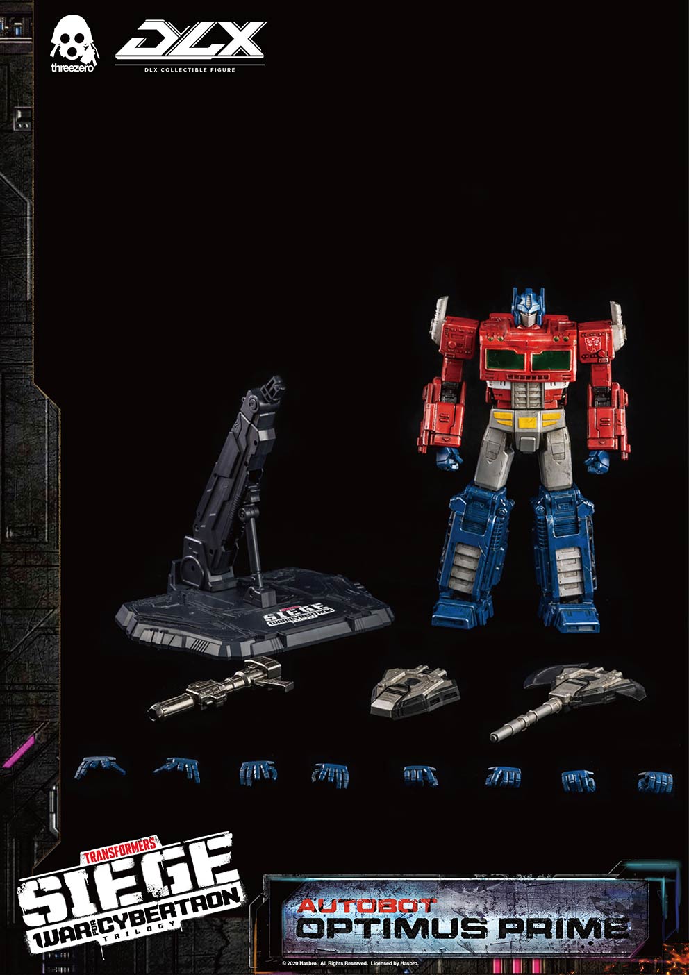 Optimus Prime Deluxe - Transformers: War for Cybertron Threezero