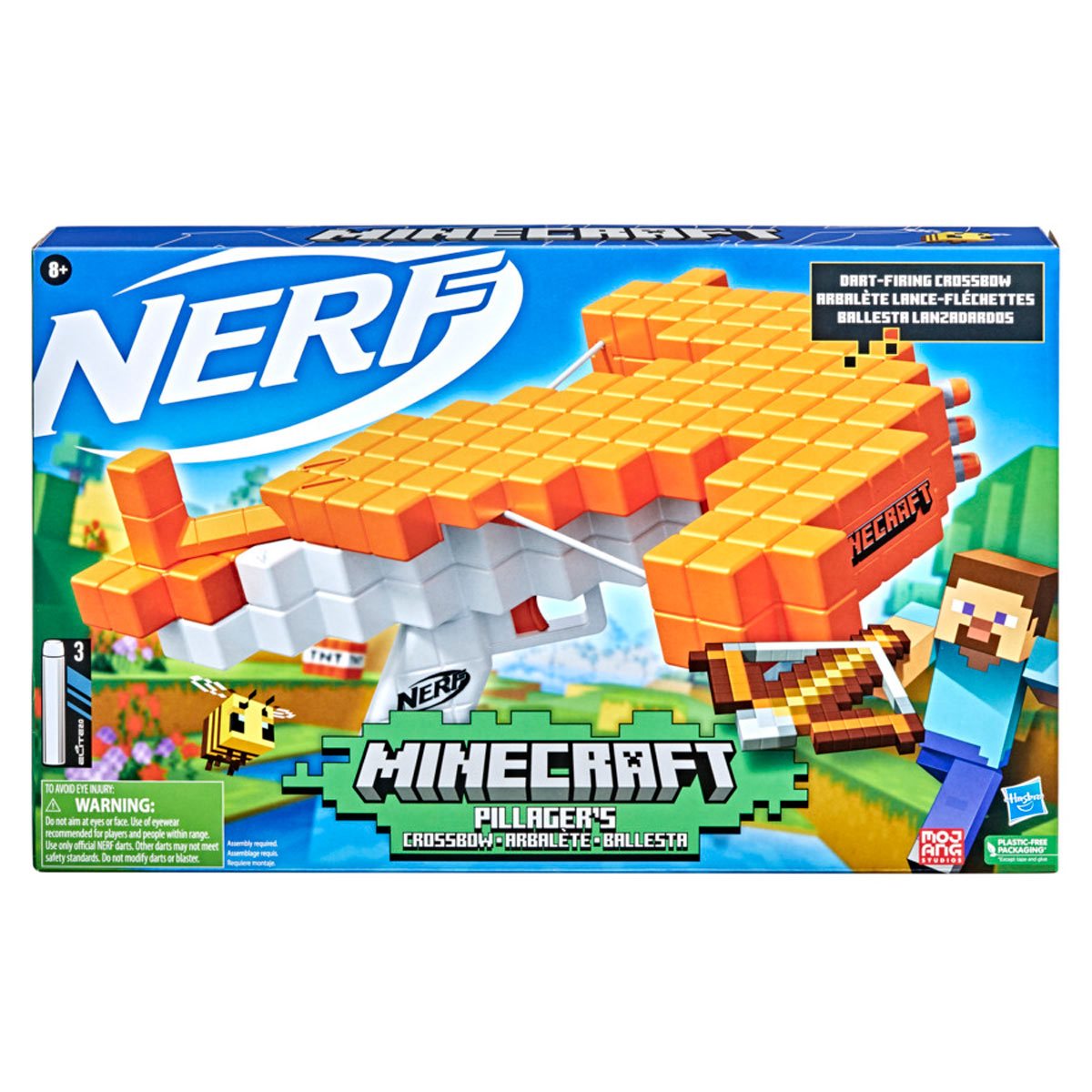 Pillagers Crossbow Dart Blaster - Minecraft NERF