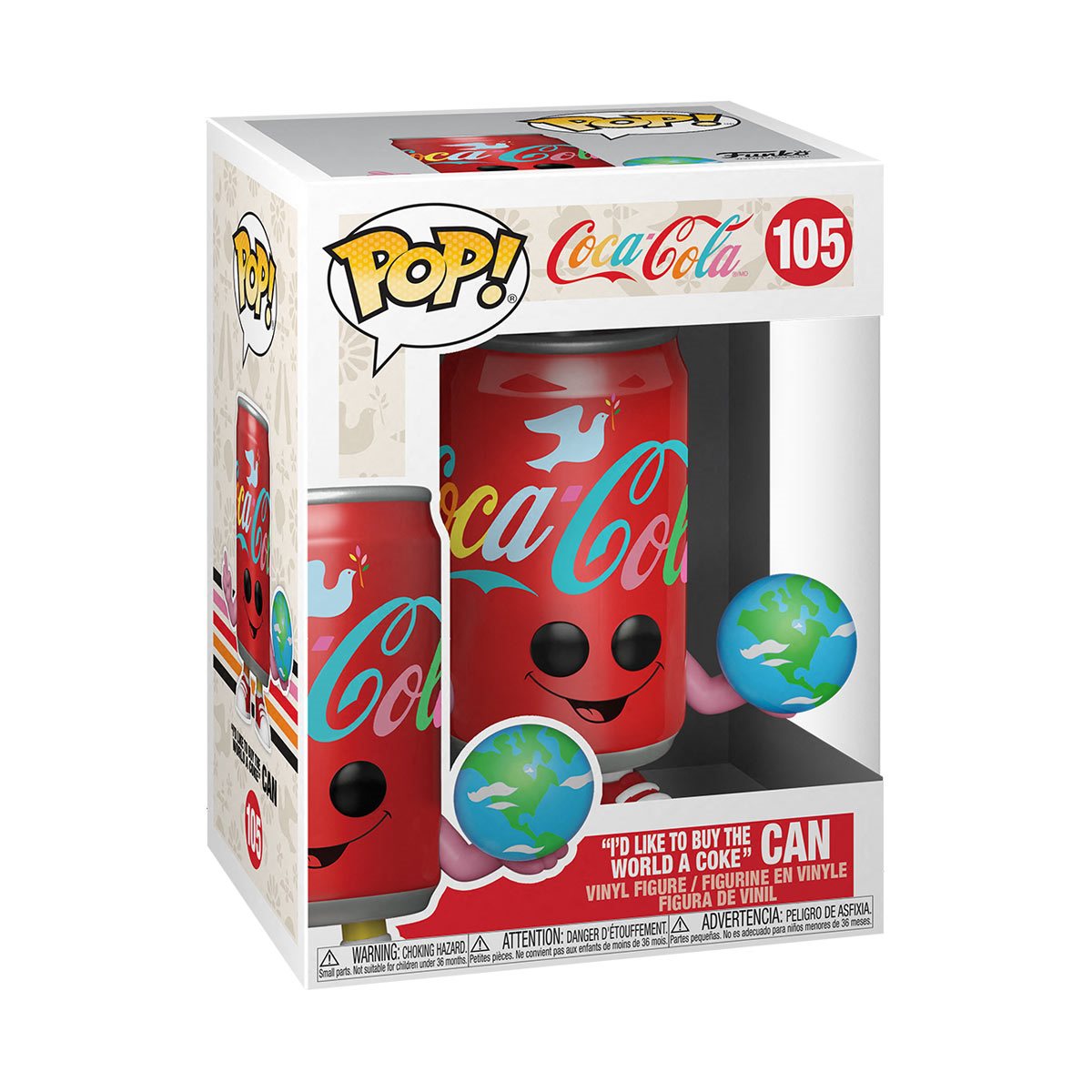 I'd Like to Buy the World a Coke Can 105 - Funko Pop! Coca-Cola