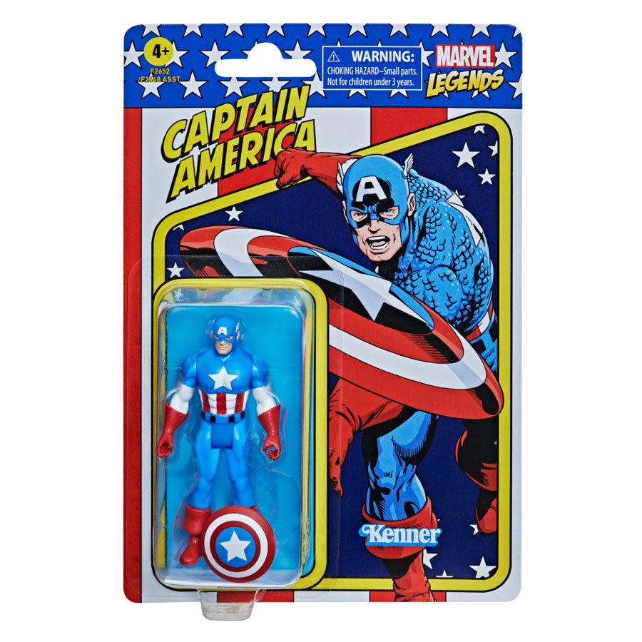 Captain America - Marvel Hasbro Legends Retro
