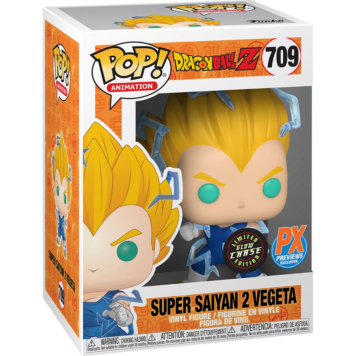 Super Saiyan 2 Vegeta 709 PX Chase - Funko Pop! Animation